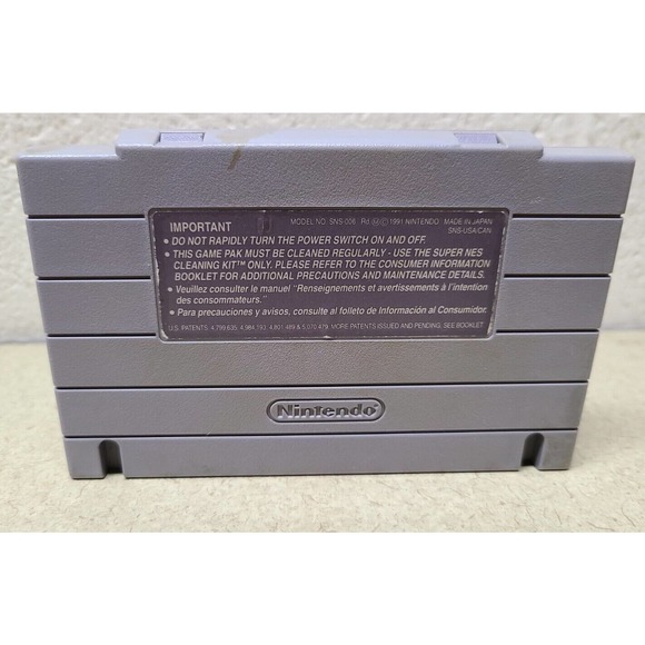 Top Gear Super Nintendo Entertainment System, 1992 Original Video Game SNES - Picture 4 of 6